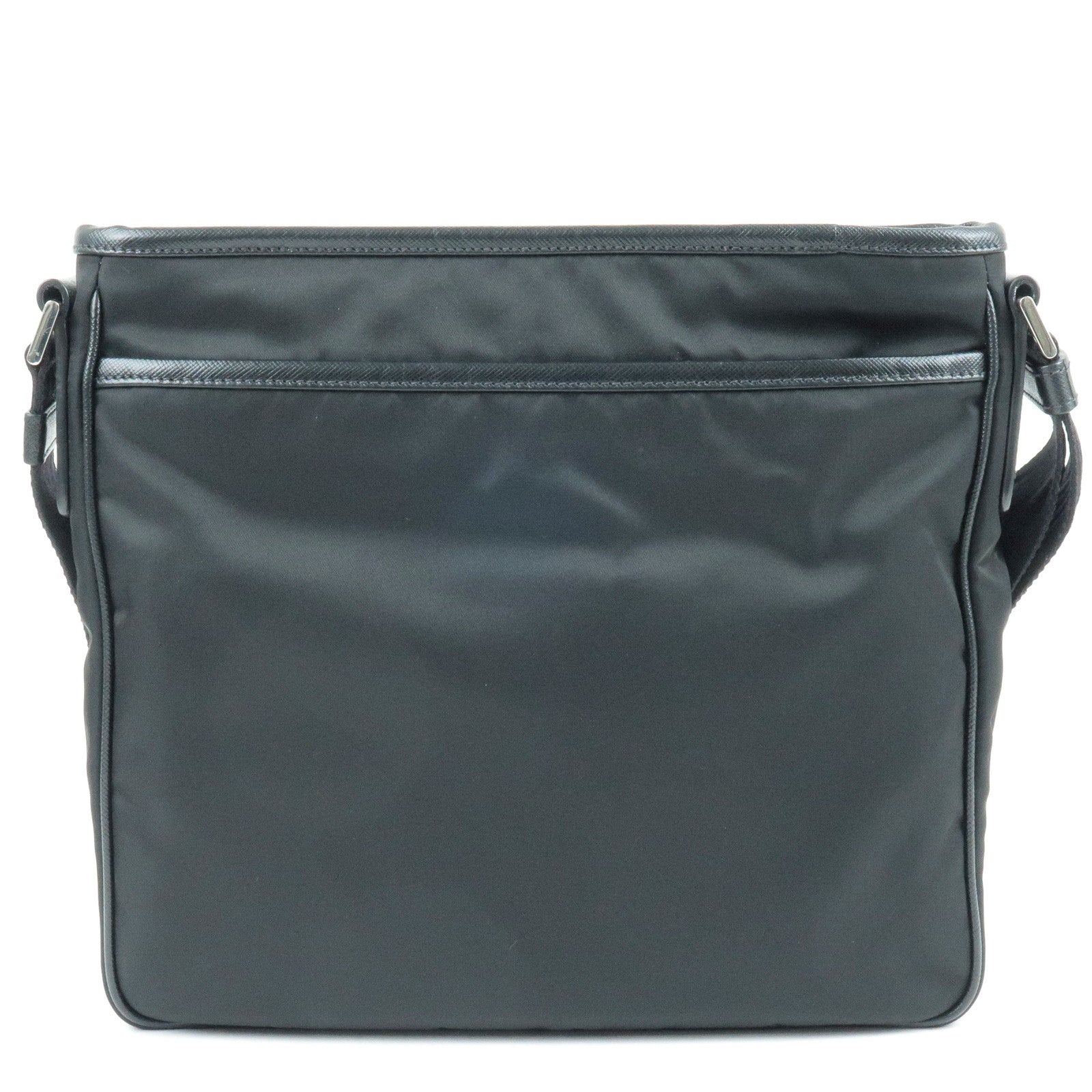 NERO - 2VH797 – dct - prada t shirt mit logo tasche item - Leather - Bag -  Black - PRADA - Shoulder - Nylon - Logo - ep_vintage luxury Store