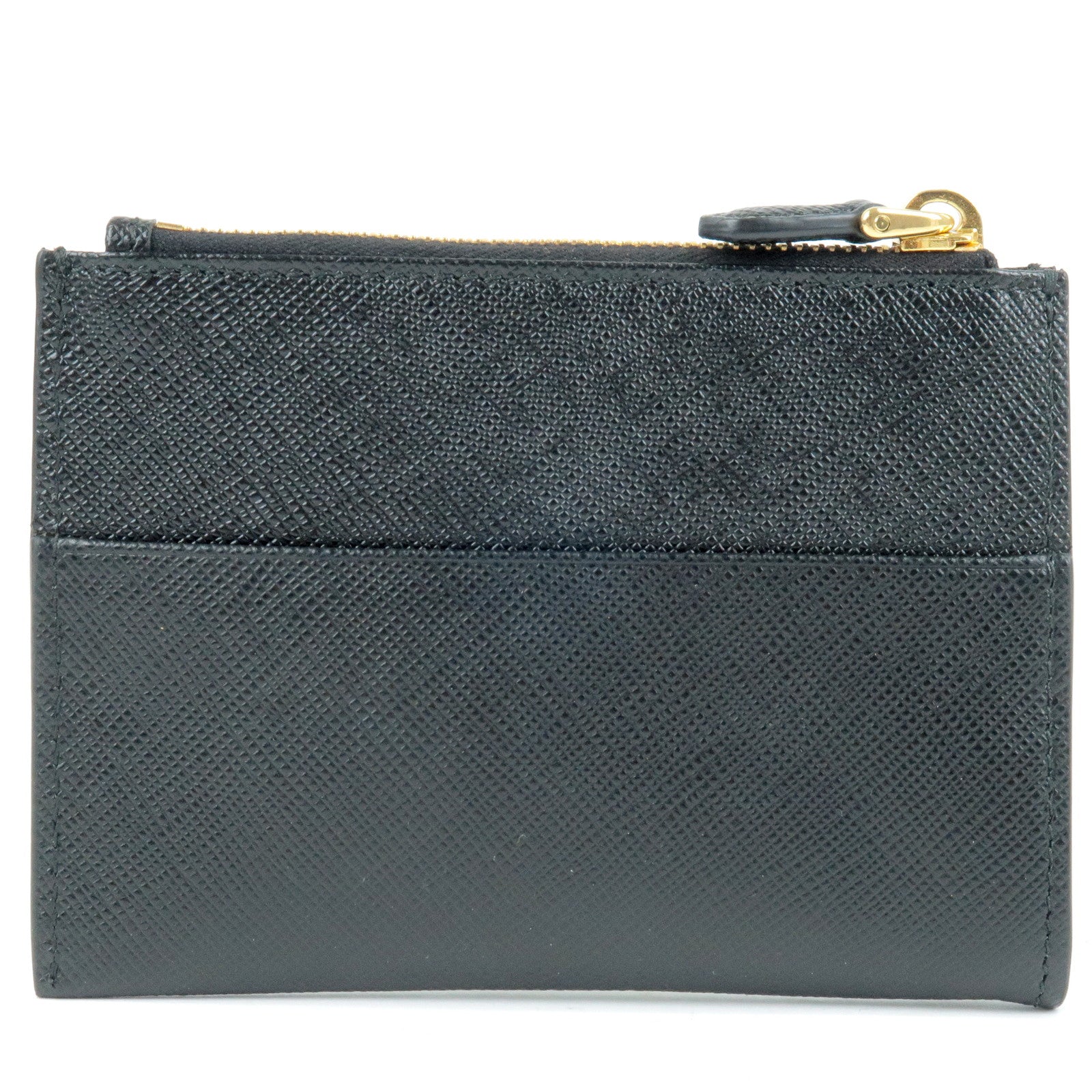 PRADA-Leather-Fragment-Card-Case-Coin-Case-NERO-Black-1MC026 – dct