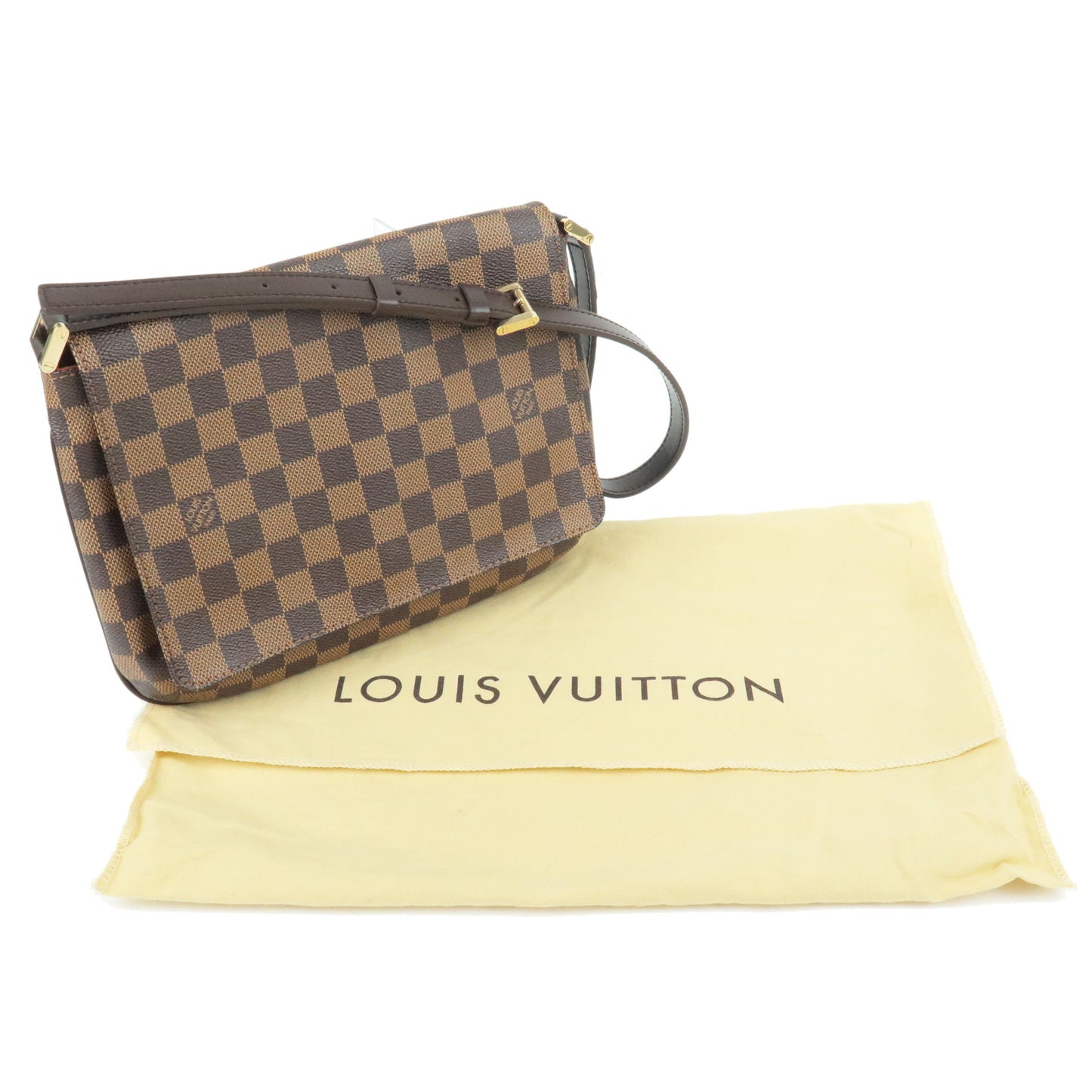 Louis Vuitton Damier Musette Tango Short Shoulder Bag N51255