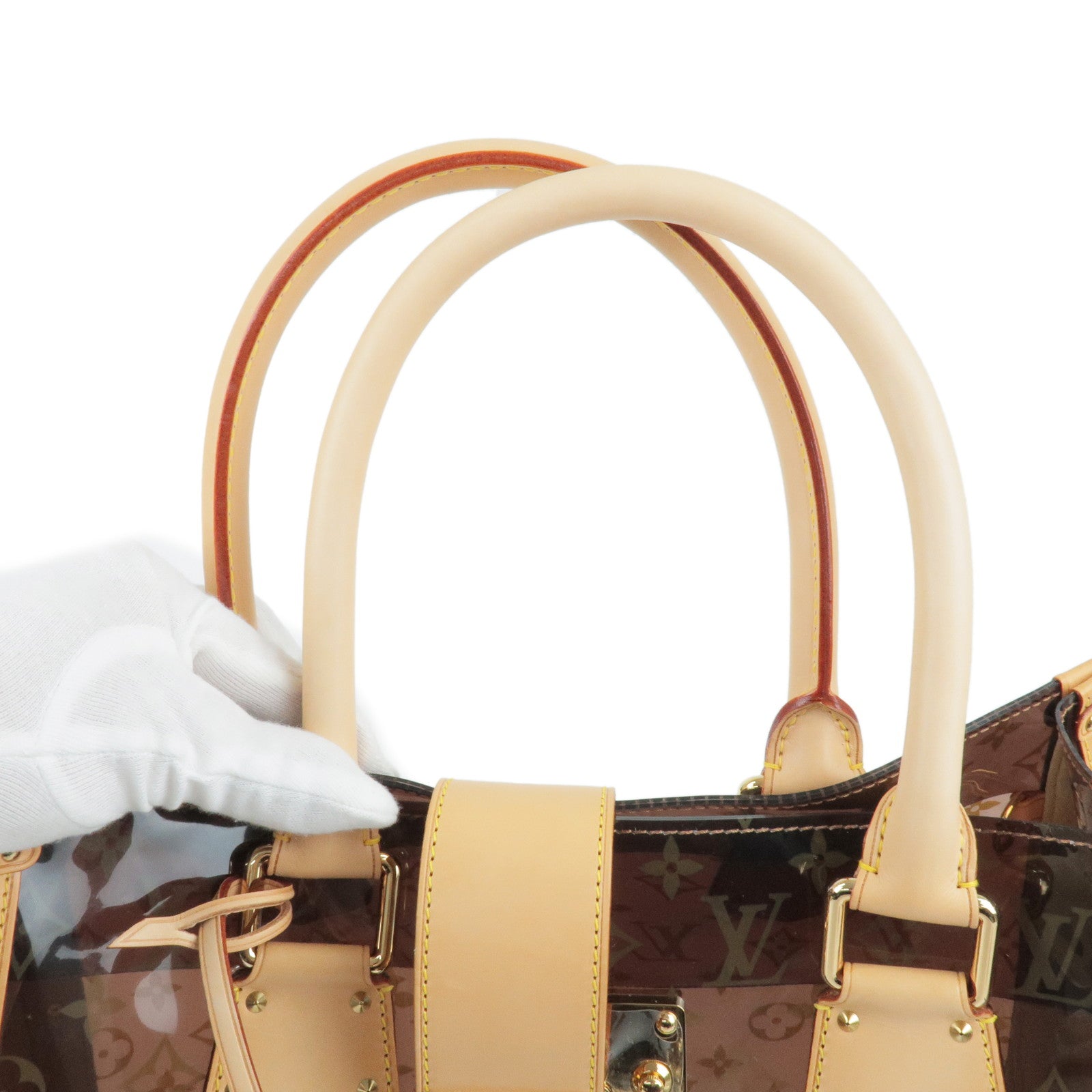 Louis Vuitton Alize 24 Heures Monogram Canvas Travel Bag + Strap