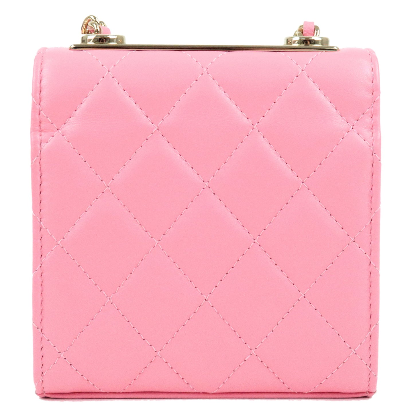 CHANEL-Trendy-CC-Mini-Matelasse-Lambskin-Shoulder-Bag-Pink-A81633