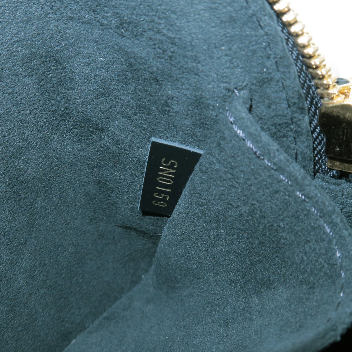 Louis Vuitton Epi Denim Leather Mini Chain Bag