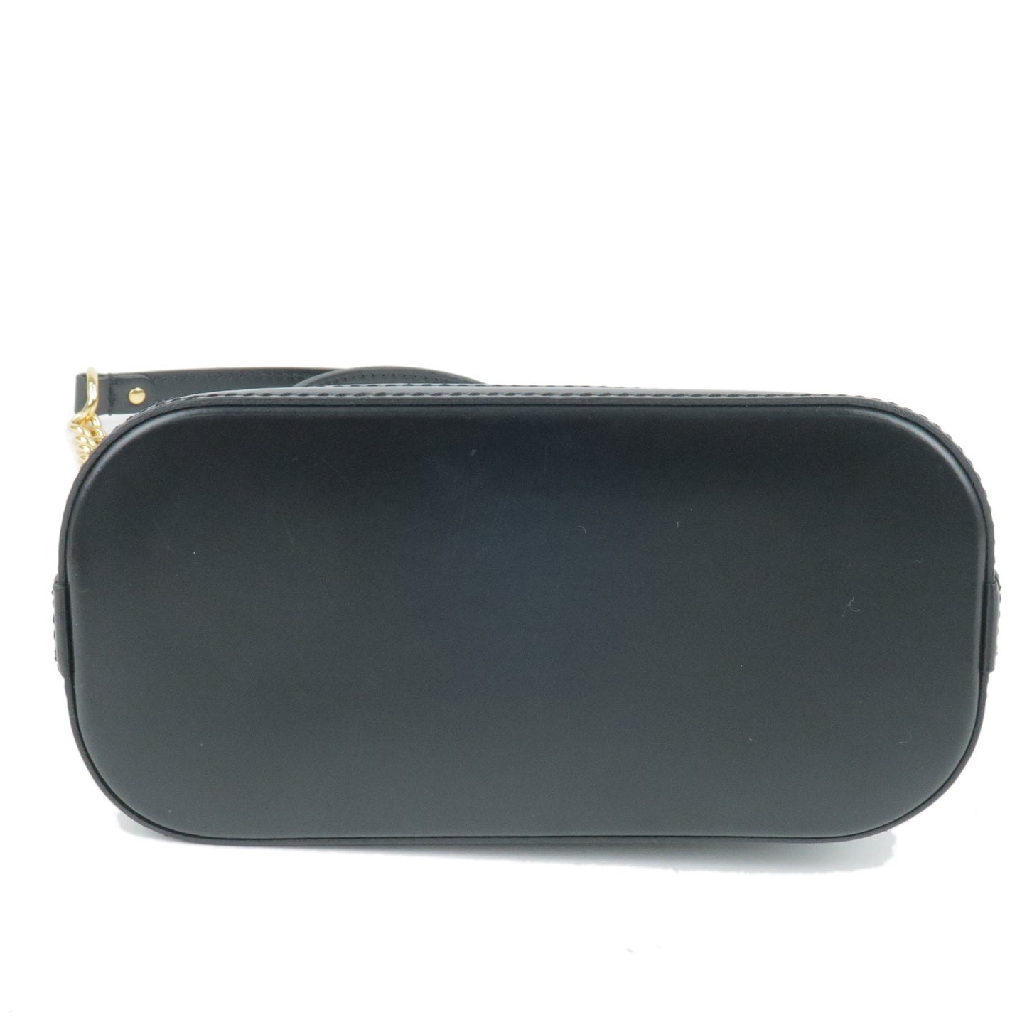Louis Vuitton Epi Alma Mini Chain Shoulder Bag Noir Black M51405