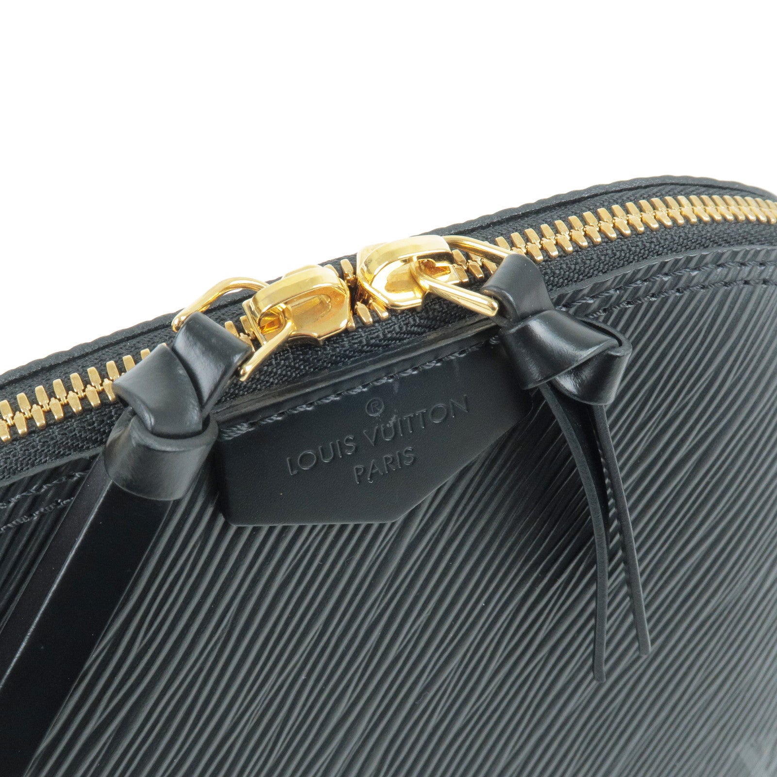Louis Vuitton Black Epi Leather Noir Speedy 25 Boston Bag PM