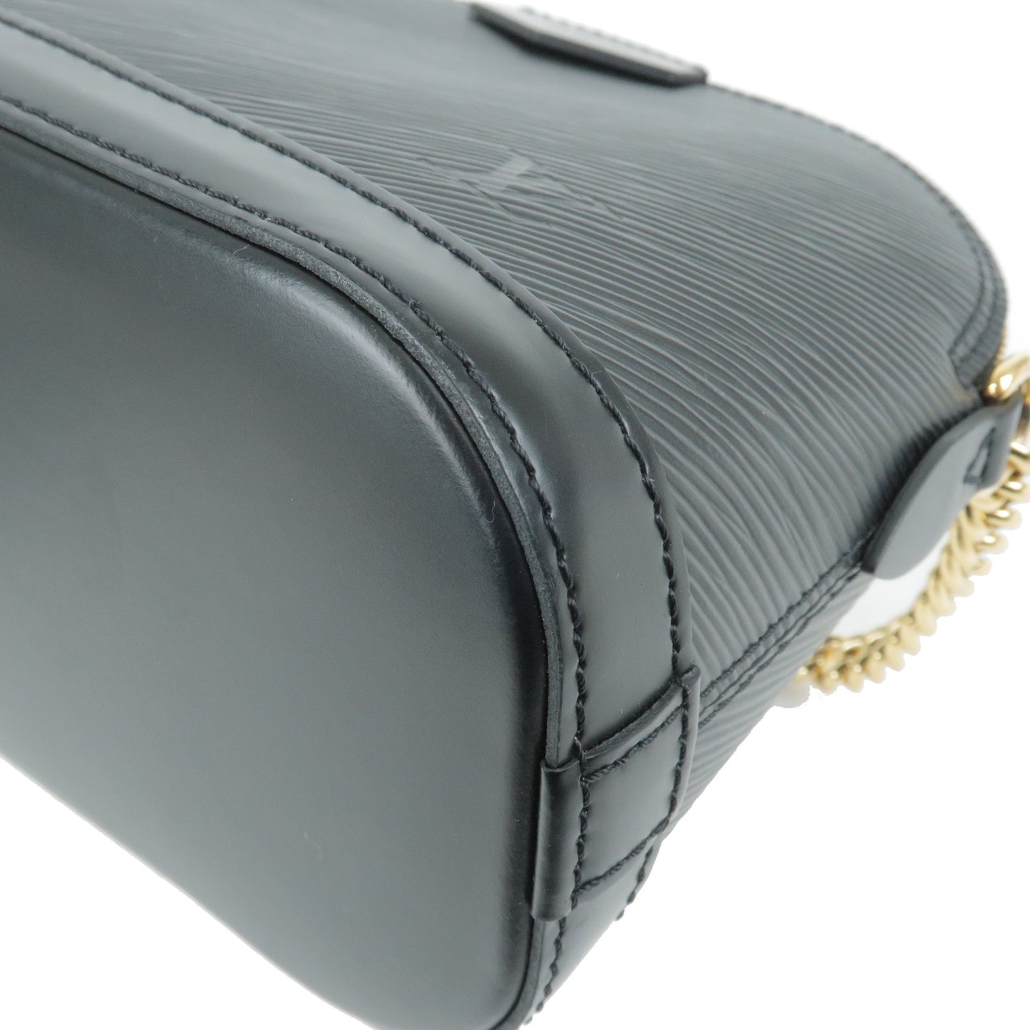 Louis Vuitton Alma Chain Handbag Epi Leather Mini - ShopStyle