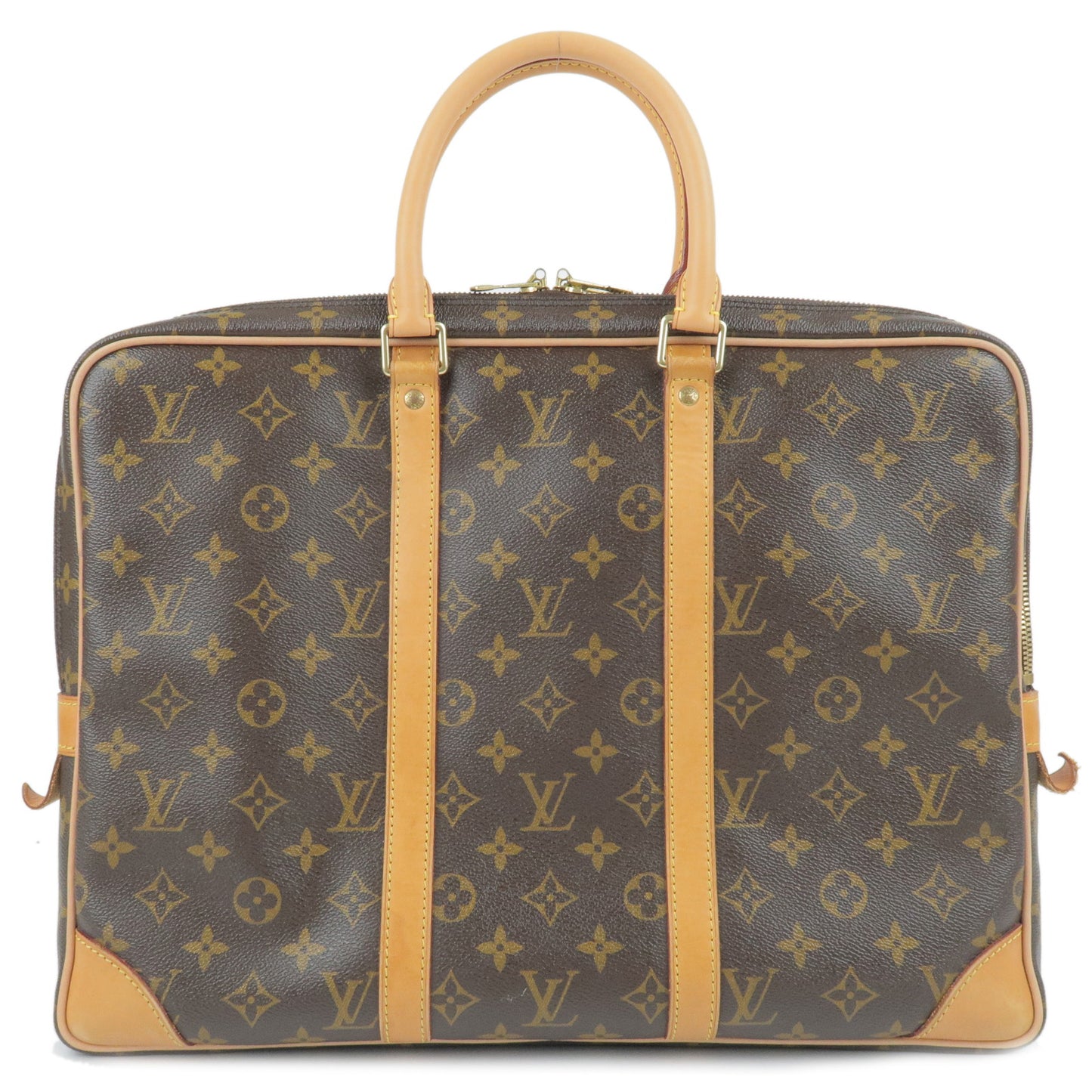 Louis Vuitton Porte Documents Voyage Monogram Canvas Laptop Bag