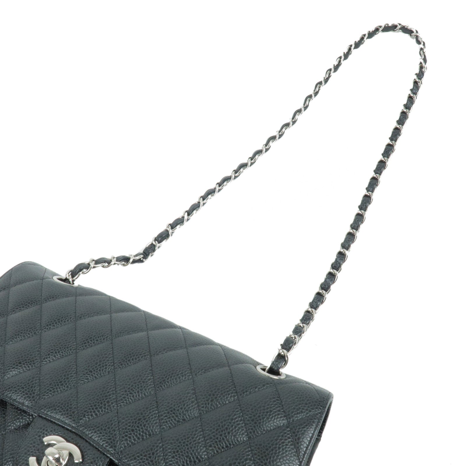 CHANEL-Caviar-Skin-Matelasse-25-Double-Flap-Shoulder-Bag-A01112 –  dct-ep_vintage luxury Store
