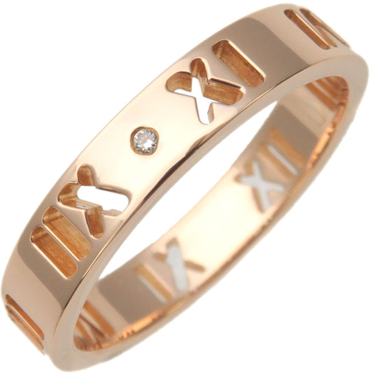 Tiffany&Co.-Pierced-Atlas-4P-Diamond-Ring-Rose-Gold-#11.5-US6
