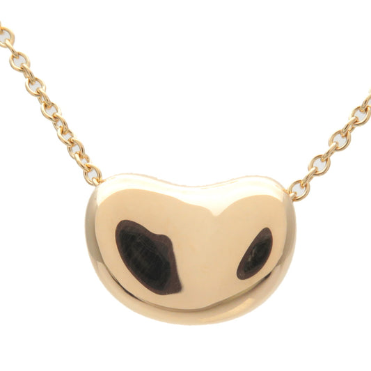 Tiffany&Co.-Mini-Bean-Necklace-K18YG-750YG-Yellow-Gold