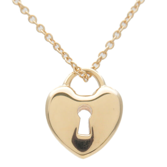 Tiffany&Co.-Heart-Lock-Necklace-K18YG-750YG-Yellow-Gold