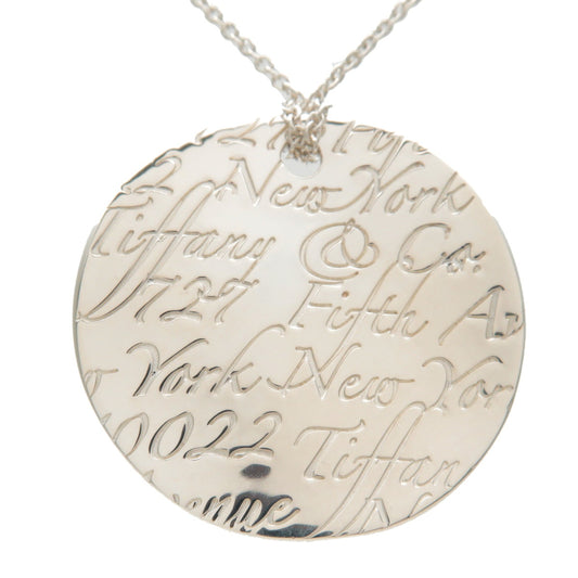Tiffany&Co.-Notes-Round-Tag-Necklace-Pendant-Silver-925