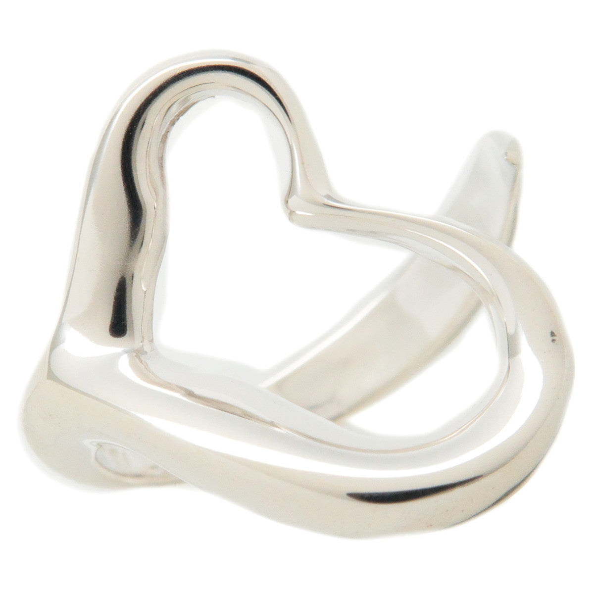 Tiffany&Co.-Open-Heart-Ring-Medium-SV925-Silver-#9.5-US5-5.5