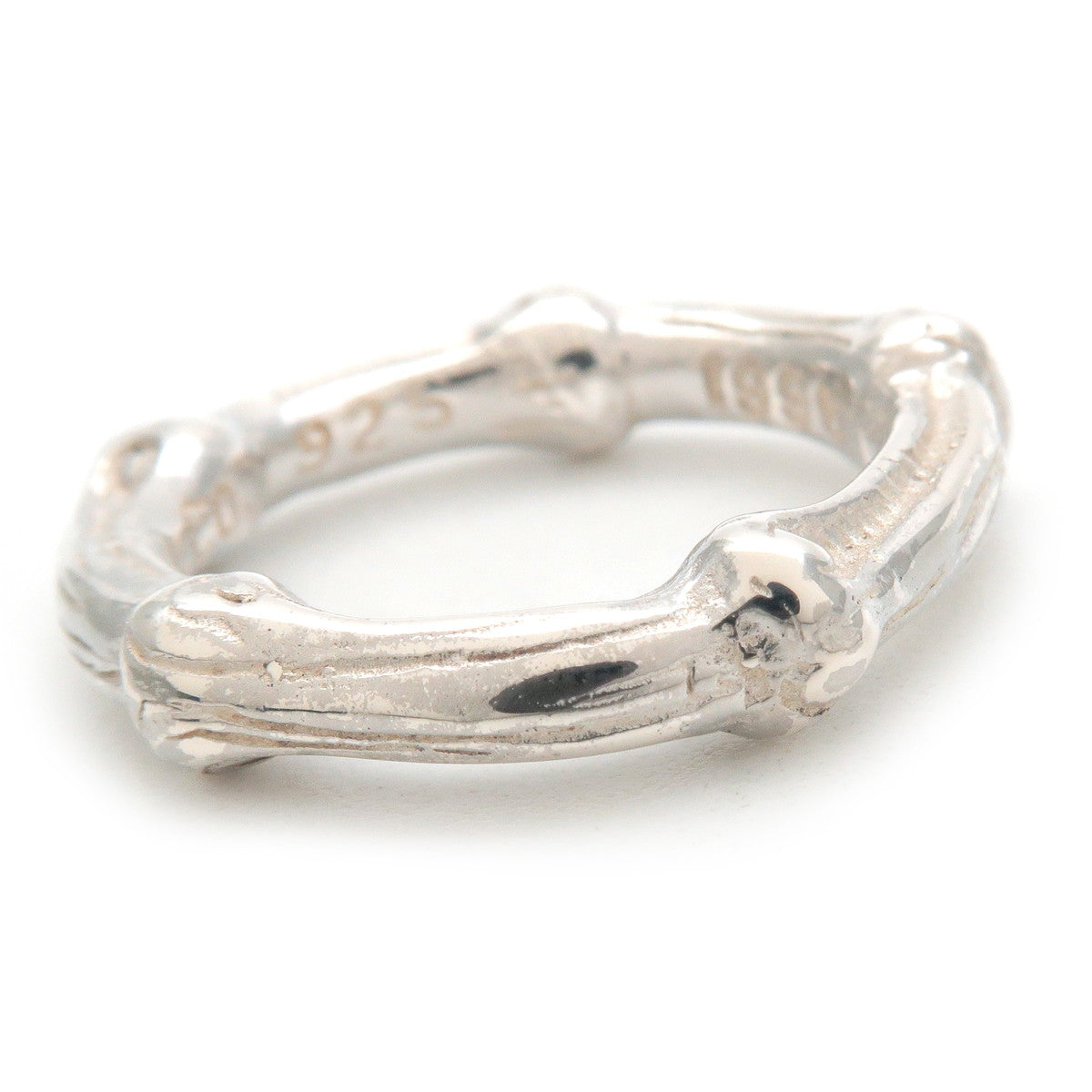 Tiffany & CO. Tiffany Bamboo Ring SV925 Silver #7.5 US4.5 EU48
