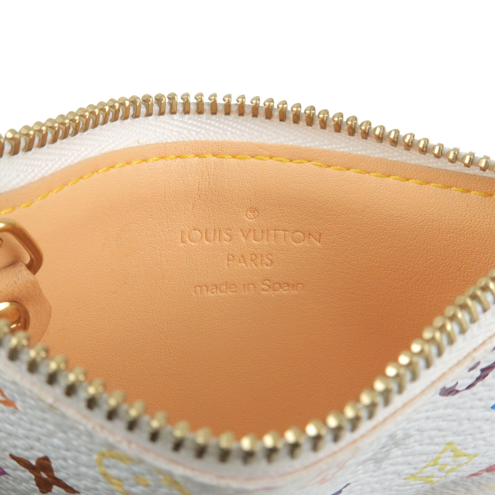 Louis-Vuitton-Monogram-Multi-Color-Pochette-Cles-Blanc-M92655