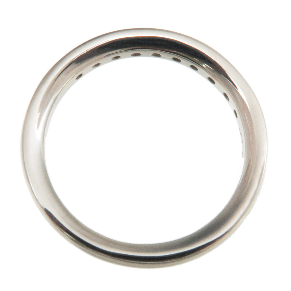 4C Half Eternity Diamond Ring 950 Platinum US3.5-4 HK7.5 EU46