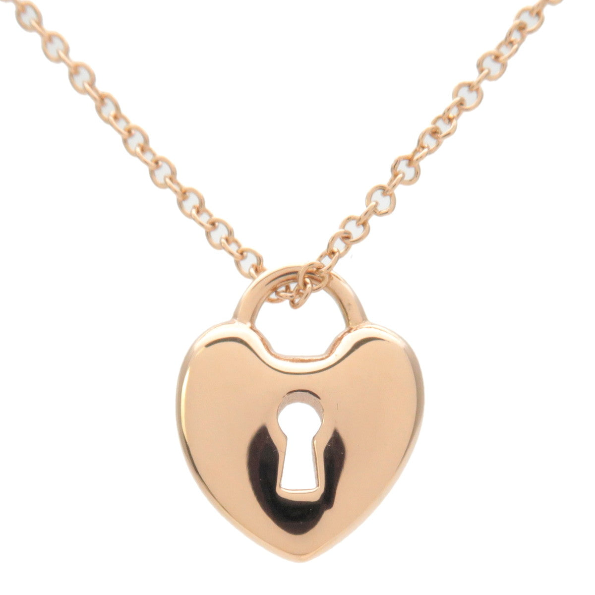 Tiffany&Co.-Mini-Heart-Lock-Necklace-K18PG-750PG-Rose-Gold