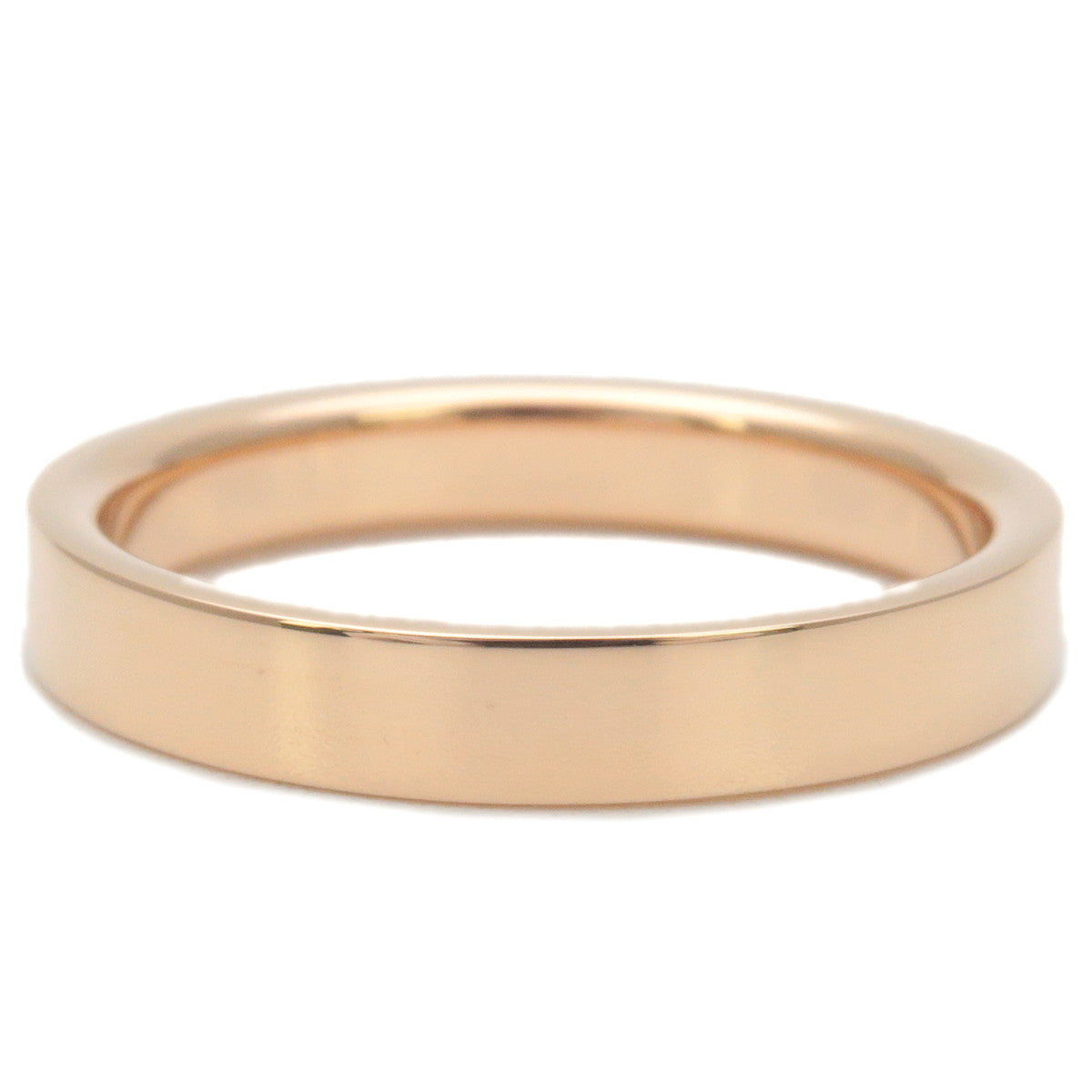 Tiffany&Co. Flat Band Ring K18 750PG Rose Gold US5.5-6 EU51.5
