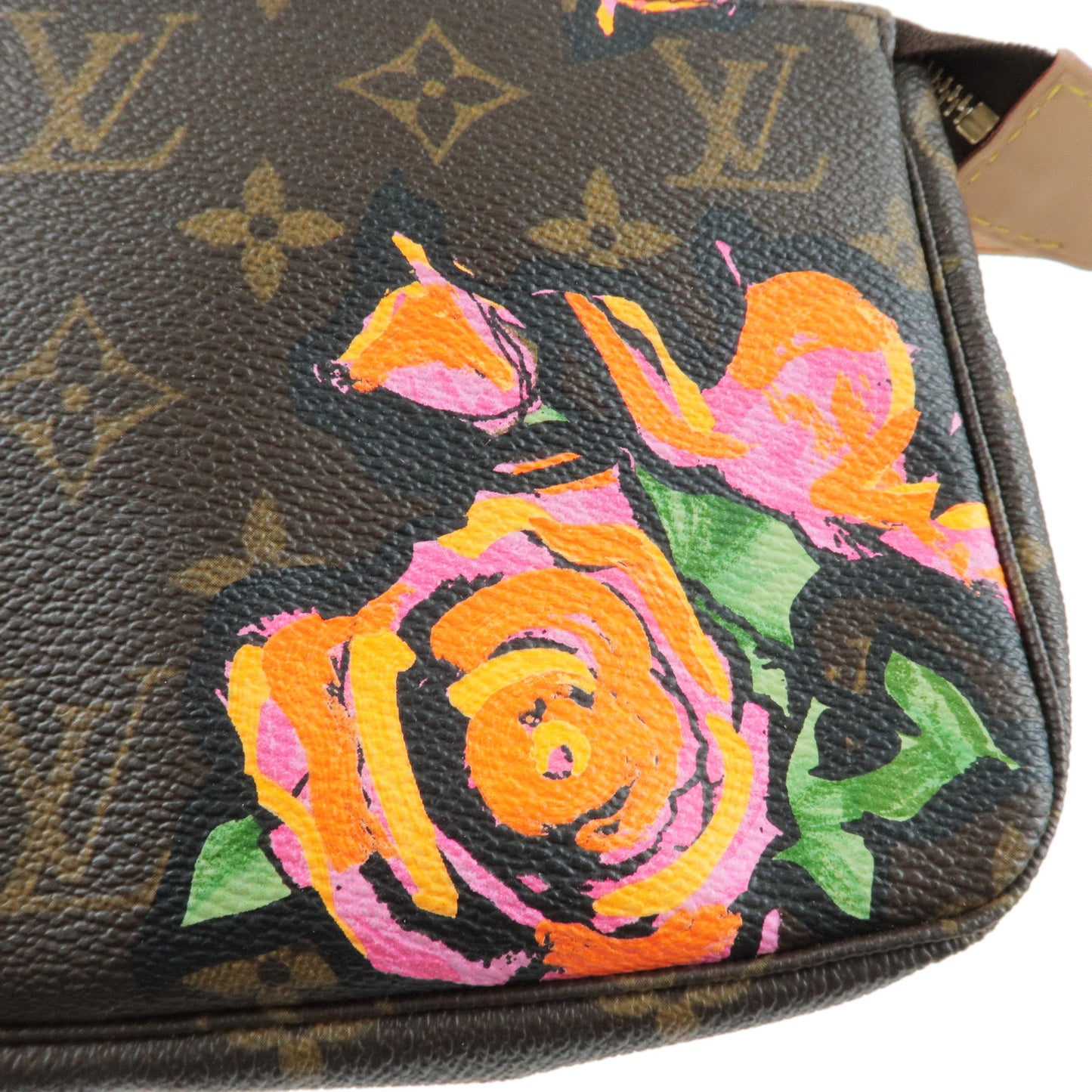 Louis Vuitton Monogram Rose Pochette Accessoires Pouch M48615