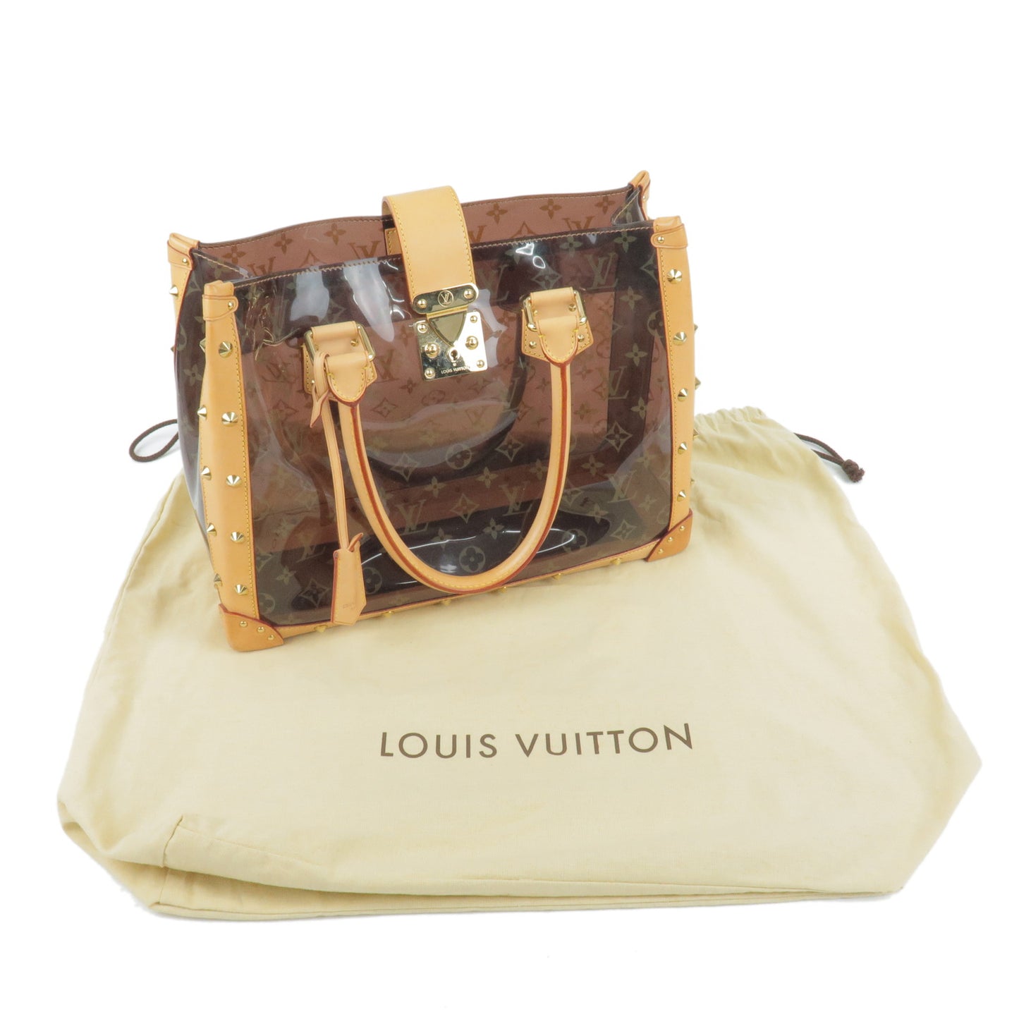 Louis Vuitton Monogram Vinyl Neo Cabas Ambre MM Tote Bag M92504