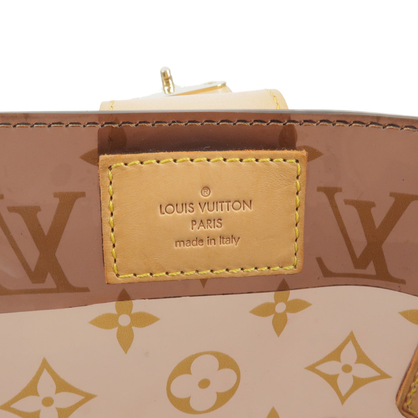 Louis Vuitton Monogram Vinyl Neo Cabas Ambre MM Tote Bag M92504