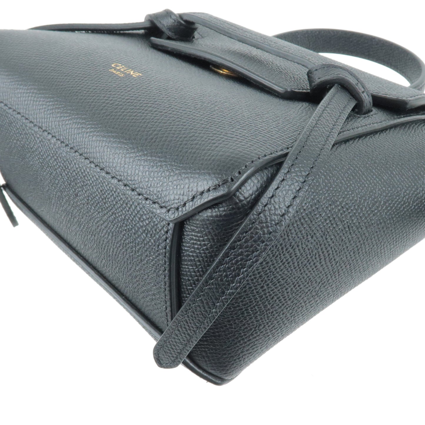 Celine 194263 PICO BELT BAG IN Black GRAINED CALFSKIN Replica sale online  ,buy fake bag