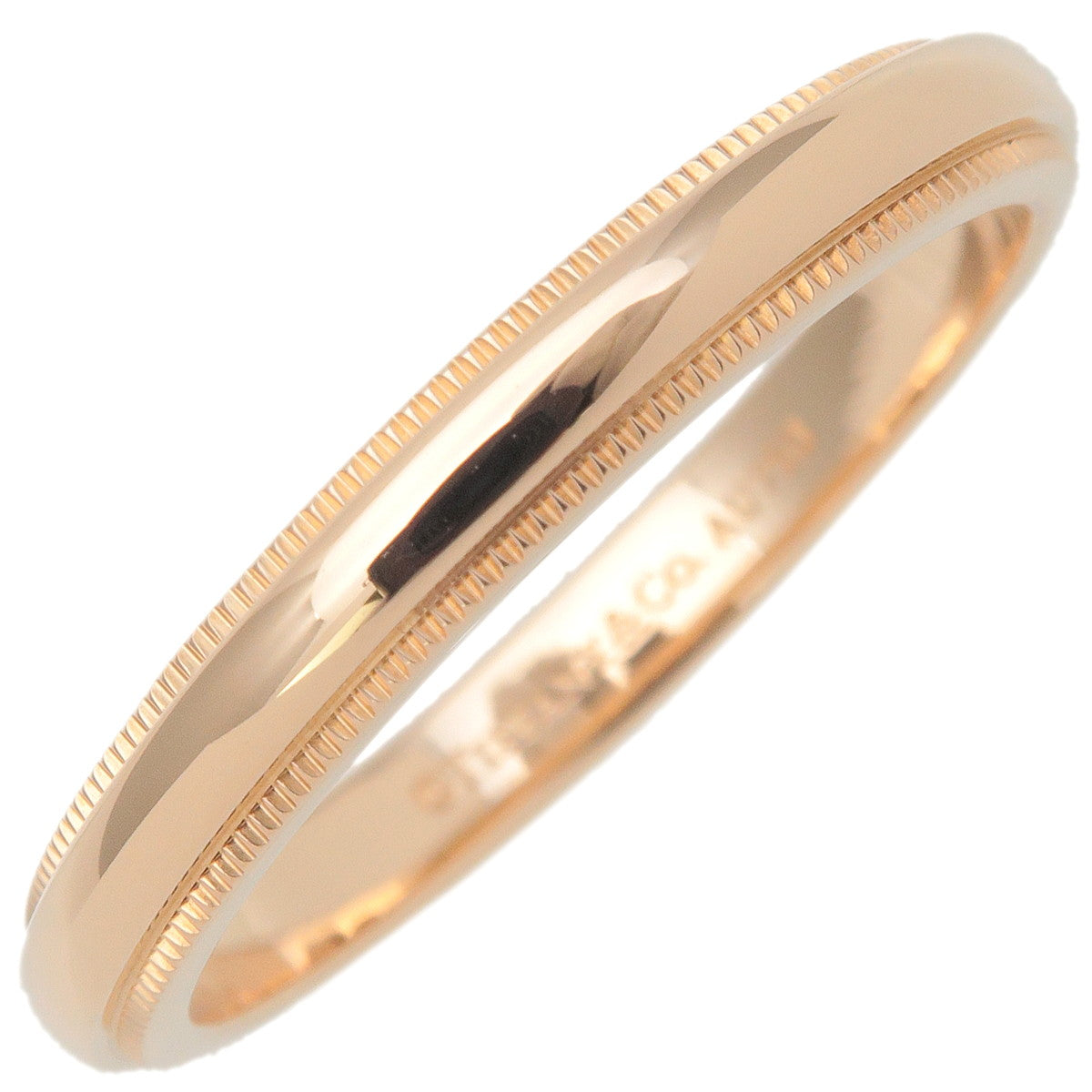 Tiffany&Co.-Milgrain-Band-Ring-K18PG-750-Rose-Gold-US9-9.5-EU60.5