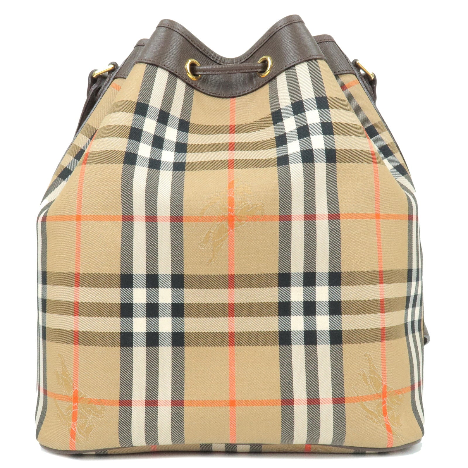 BURBERRY Beige Wool Plaid Handbag – Labels Luxury