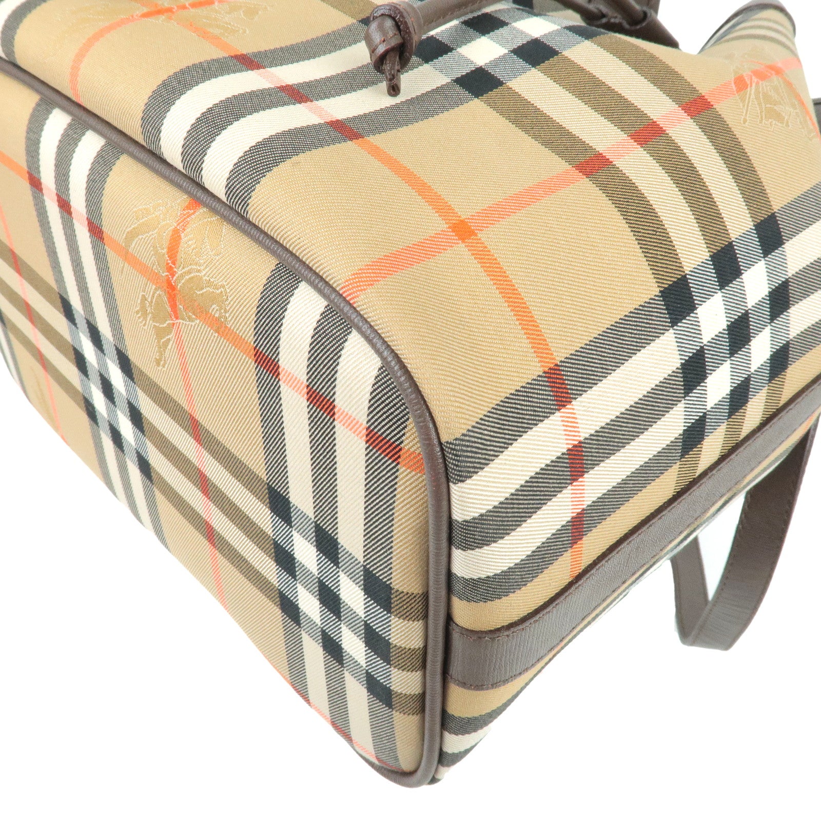 Burberry Burberry Novacheck Shoulder Bag Canvas Leather Beige x Brown –  NUIR VINTAGE