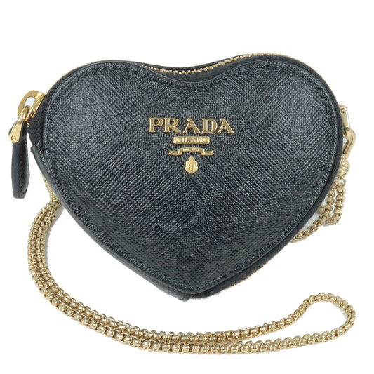 PRADA-Saffiano-Leather-Heart-Shoulder-Pouch-NERO-Black-1TL400