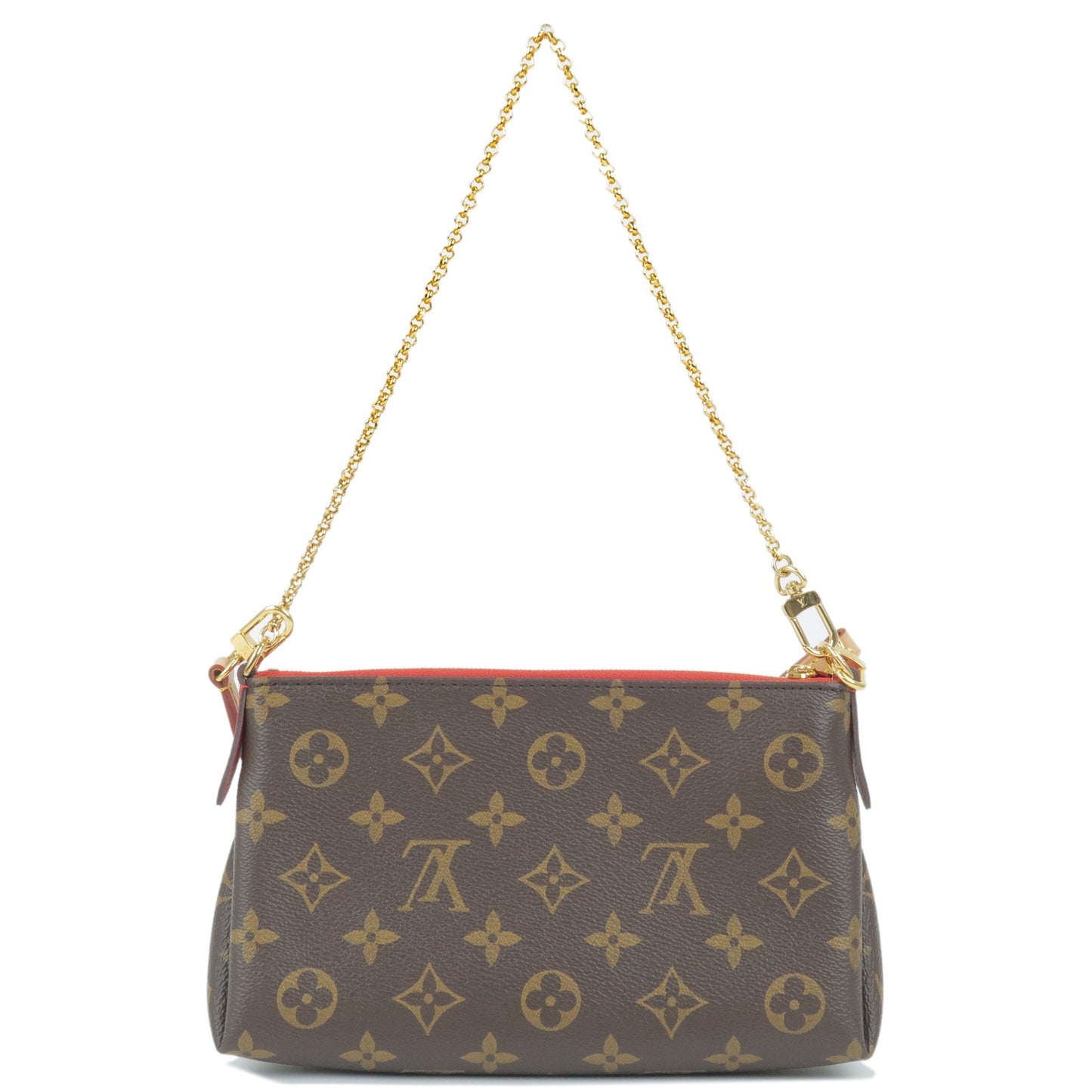 Louis Vuitton Monogram Pallas Clutch 2 Way Bag Cerise M41638