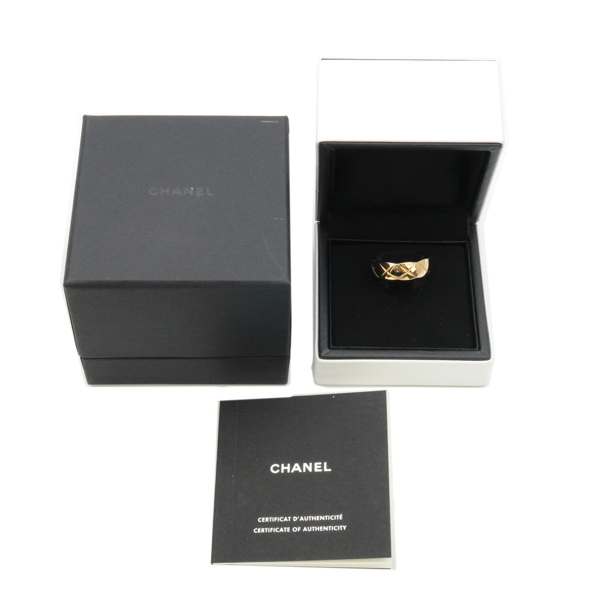 Chanel 19 handbag, Shiny lambskin, gold-tone, silver-tone