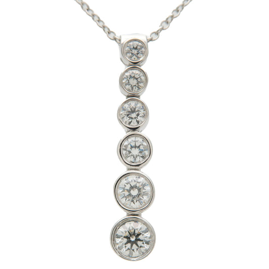 Tiffany&Co.-Tiffany-Jazz-Graduated-Necklace-6P-Diamond-PT950