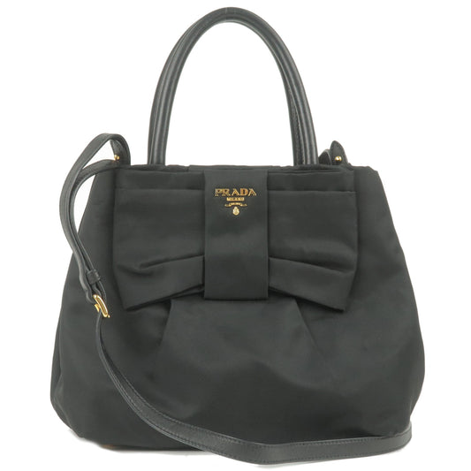ep_vintage luxury Store - Logo - Black - BT0501 – dct - Leather - Bag - Bag  - Nylon - PRADA Cashmere - Shoulder - Prada Cashmere logo plaque shoulder  bag White - Crossbody
