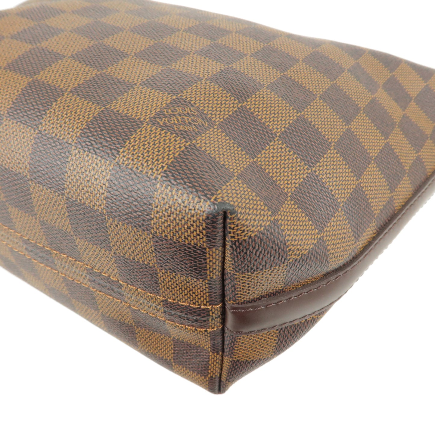 Louis Vuitton Illovo MM Shoulder Bag N51995 Damier Ebene Brown