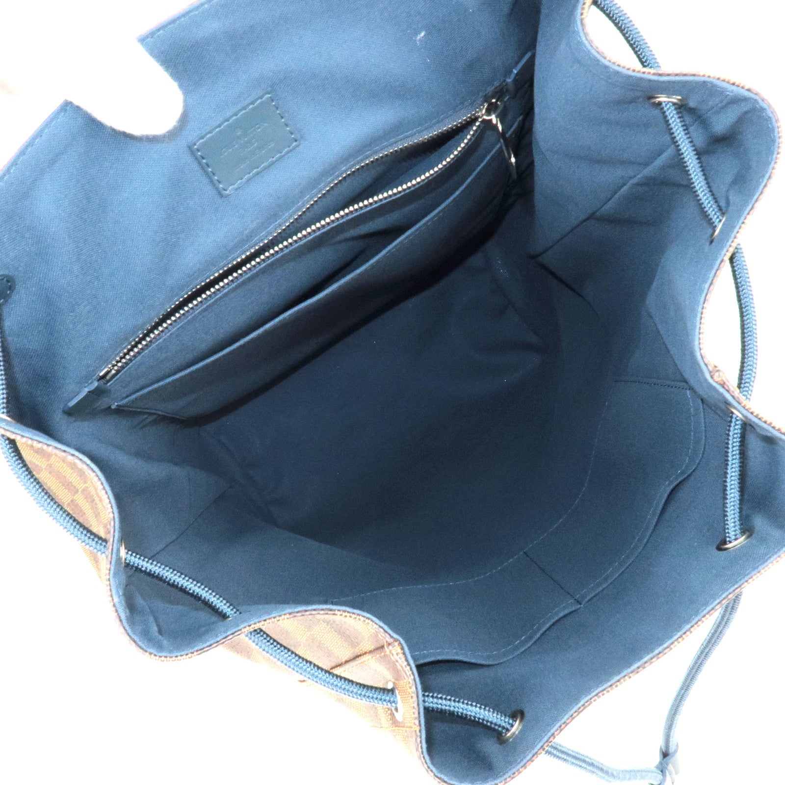 Louis Vuitton Damier Runner Backpack Shoulder Bag Tote Ebene Canvas N41377