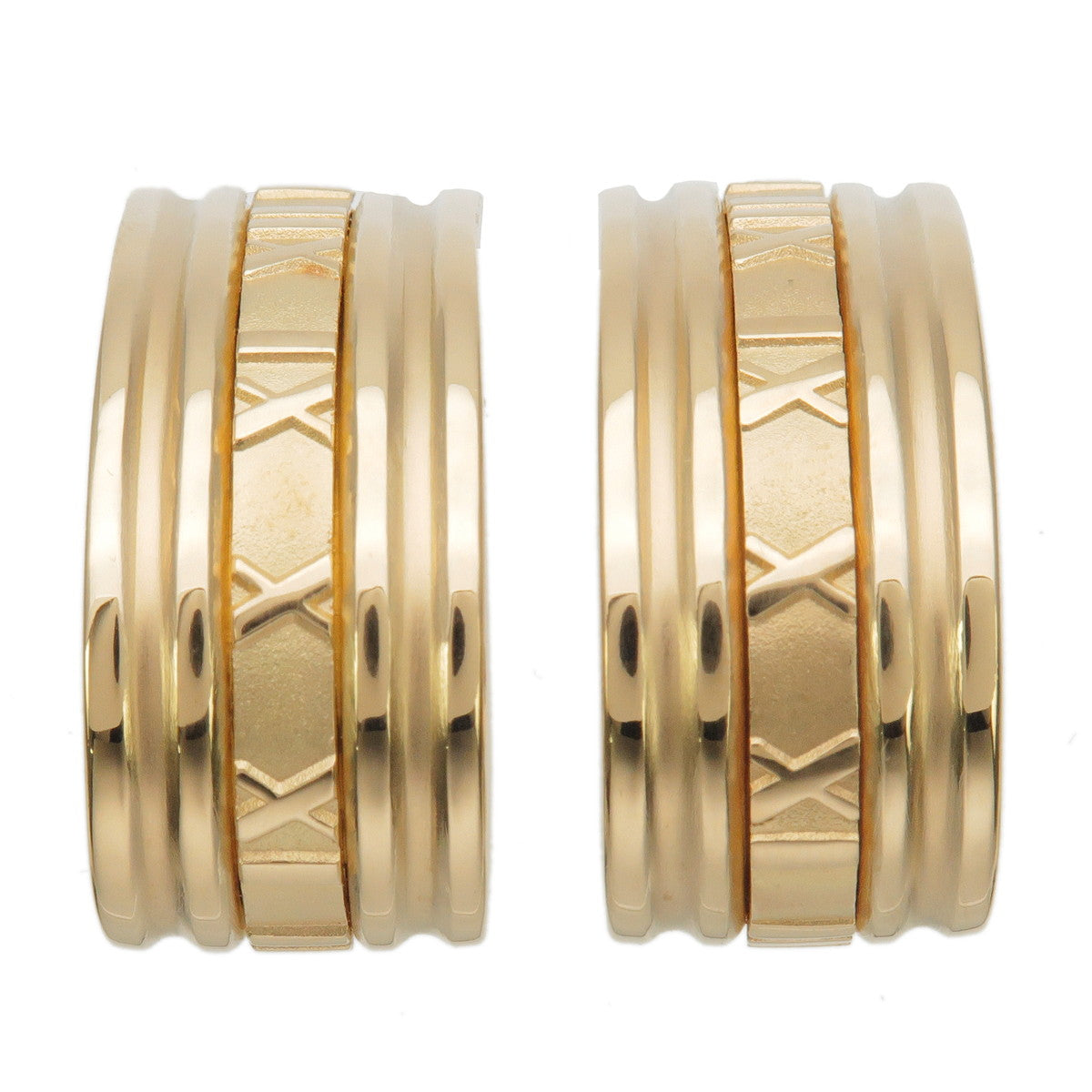 Tiffany&Co.-Atlas-Earrings-K18YG-750YG-Yellow-Gold