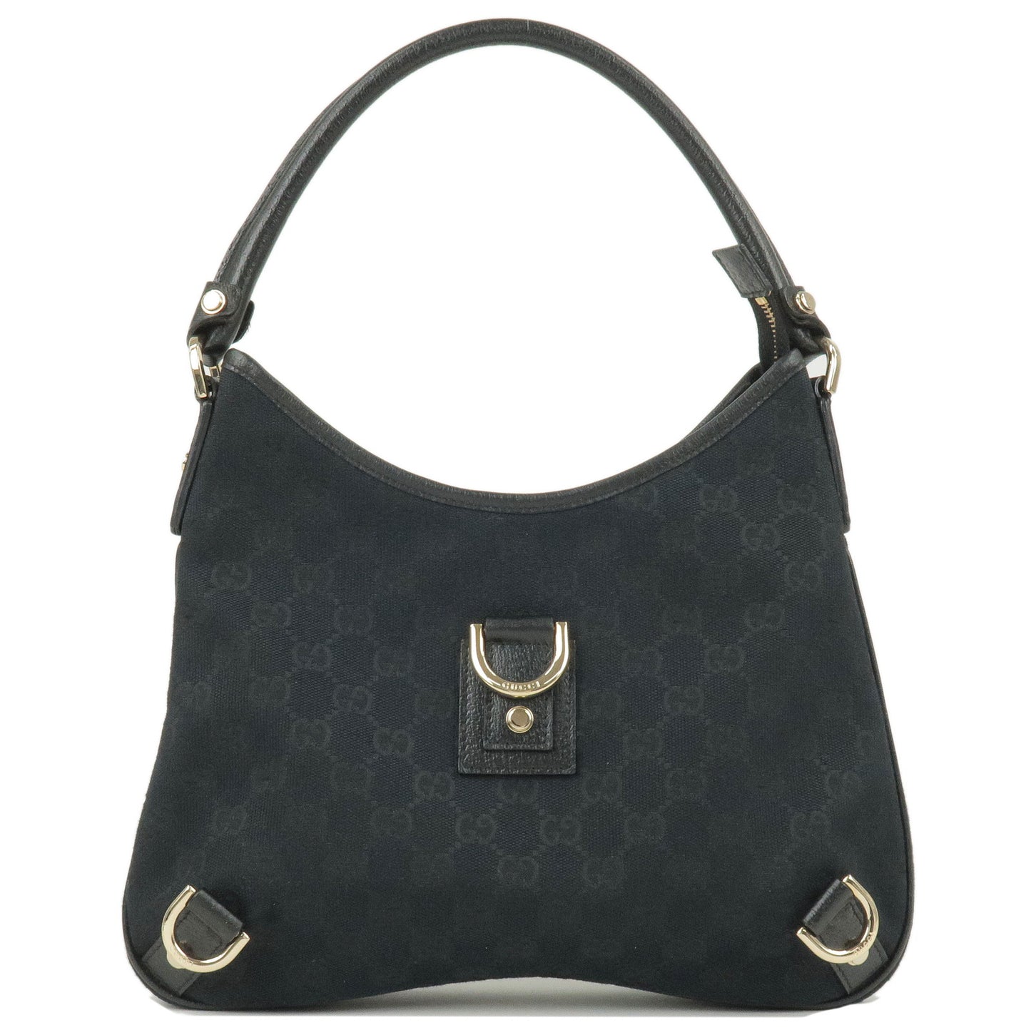 Gucci Black Abbey Medium D-Ring Hobo Bag