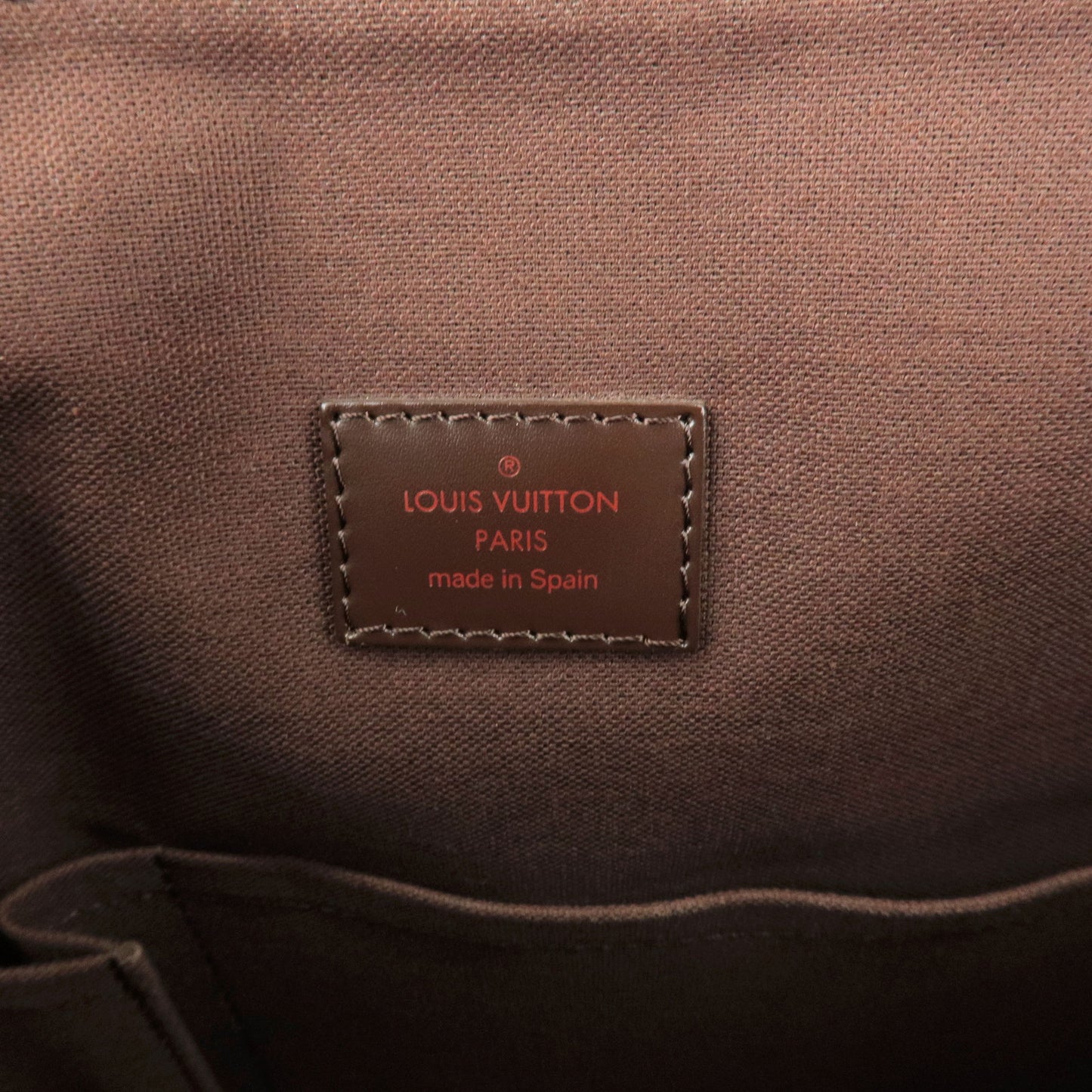 Louis Vuitton Damier Caba Beaubourg Tote Bag Ebene Men N52006 Excellent  Z1955