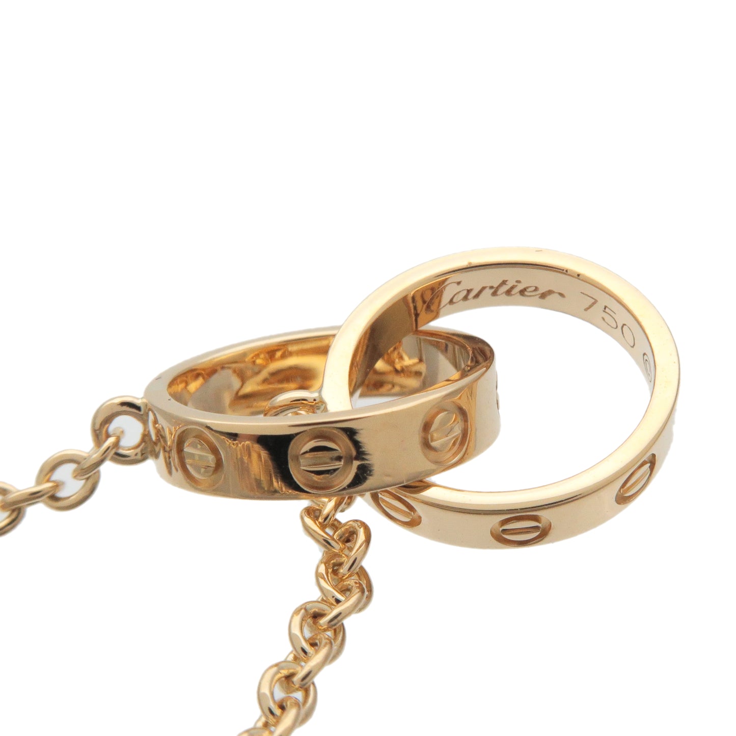 Cartier Baby Love Bracelet K18 YG 750YG Yellow Gold