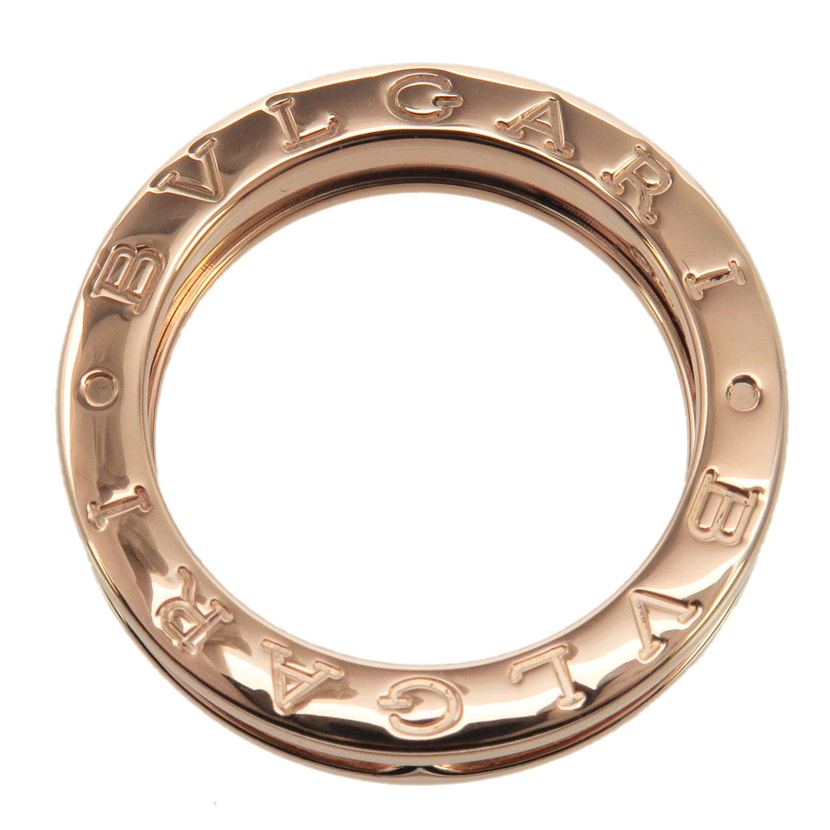 BVLGARI B-zero1 Ring XS K18PG Rose Gold #50 US5-5.5 EU50