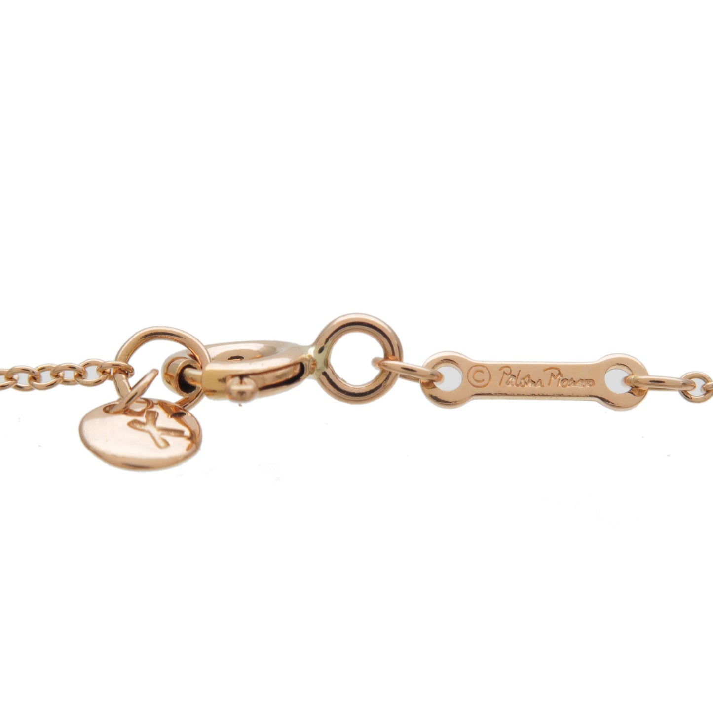 Tiffany&Co. Heart & Arrow Necklace K18PG 750PG Rose Gold
