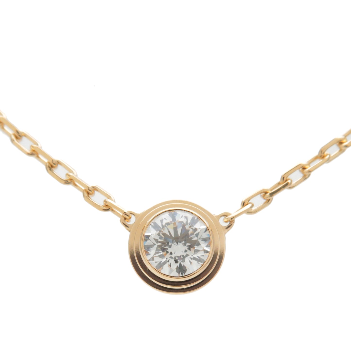 Cartier-Diamant-Légers-de-Cartier-LM-1P-Diamond-Necklace-K18YG