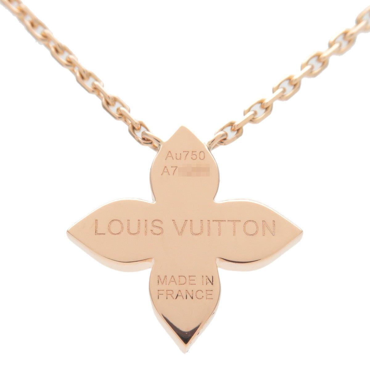 Louis Vuitton Star Blossom gold necklace and earrings with