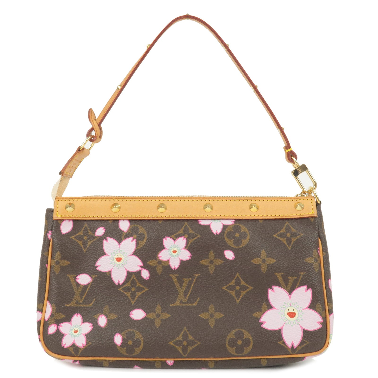 Louis Vuitton Monogram Cherry Blossom Pochette Accessoire Handbag