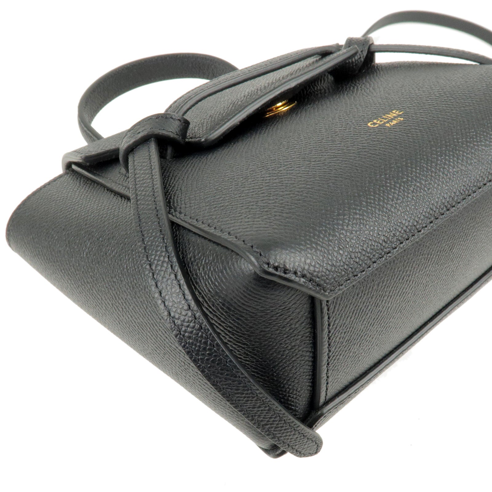 Pico - 2Way - 194263 – Celine Belt medium model handbag in black