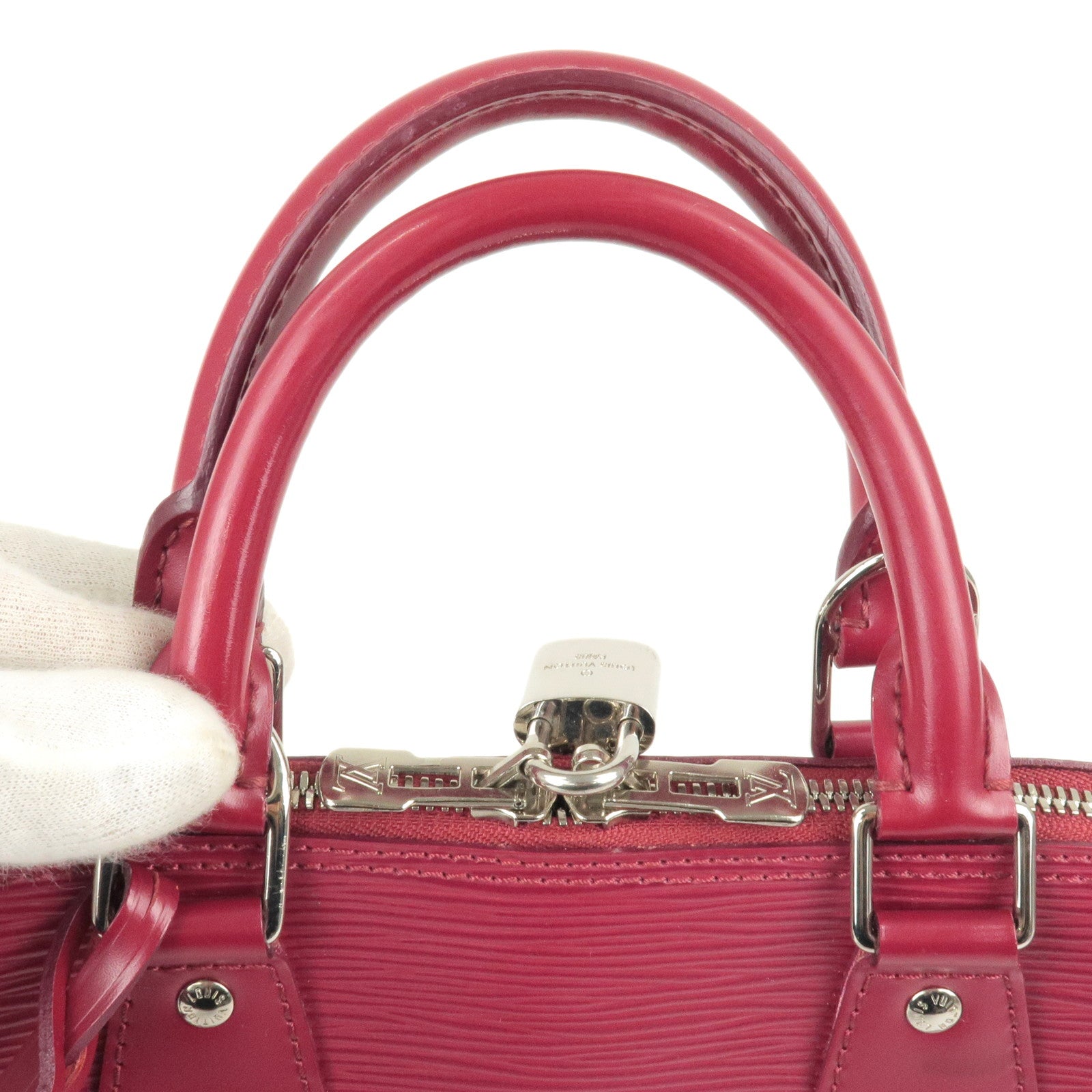 Louis-Vuitton-Epi-Alma-PM-Hand-Bag-Fuchsia-Pink-M40490 – dct