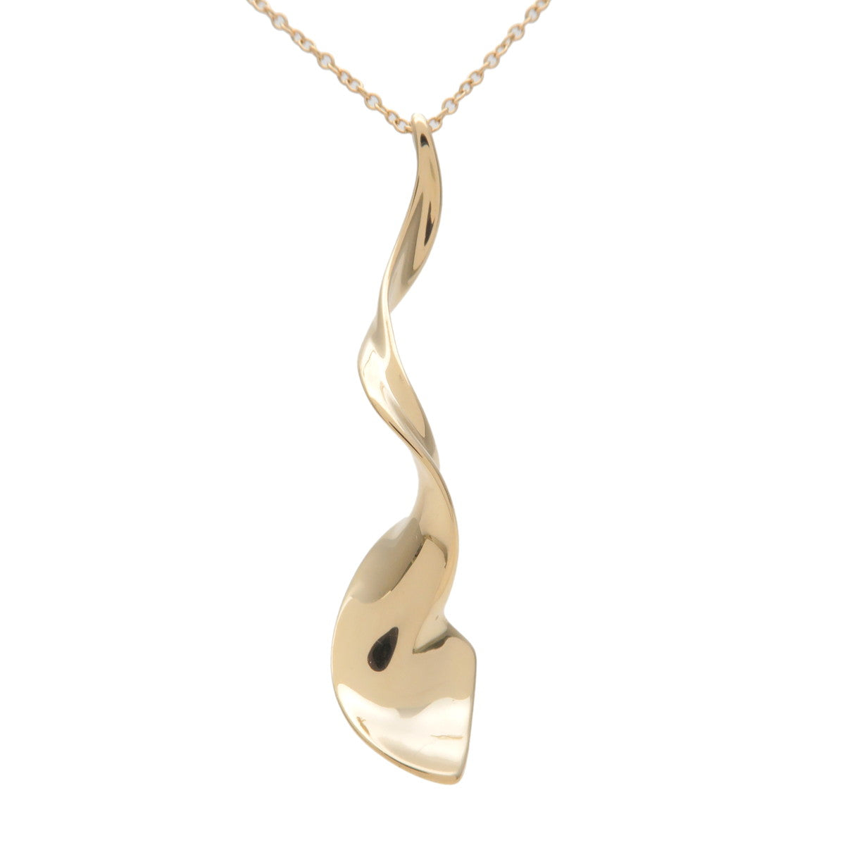 Tiffany&Co.-Frank-Gehry-Orchid-Drop-Necklace-K18YG-750YG