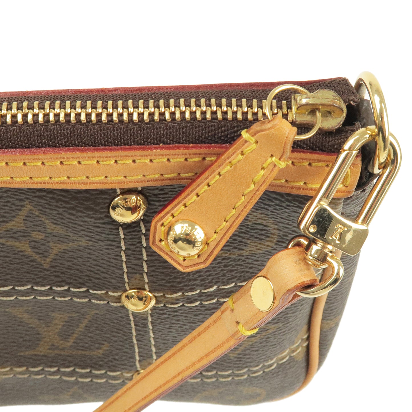 Louis Vuitton Rivet Pochette Accessoires Shoulder Bag Pouch M40141