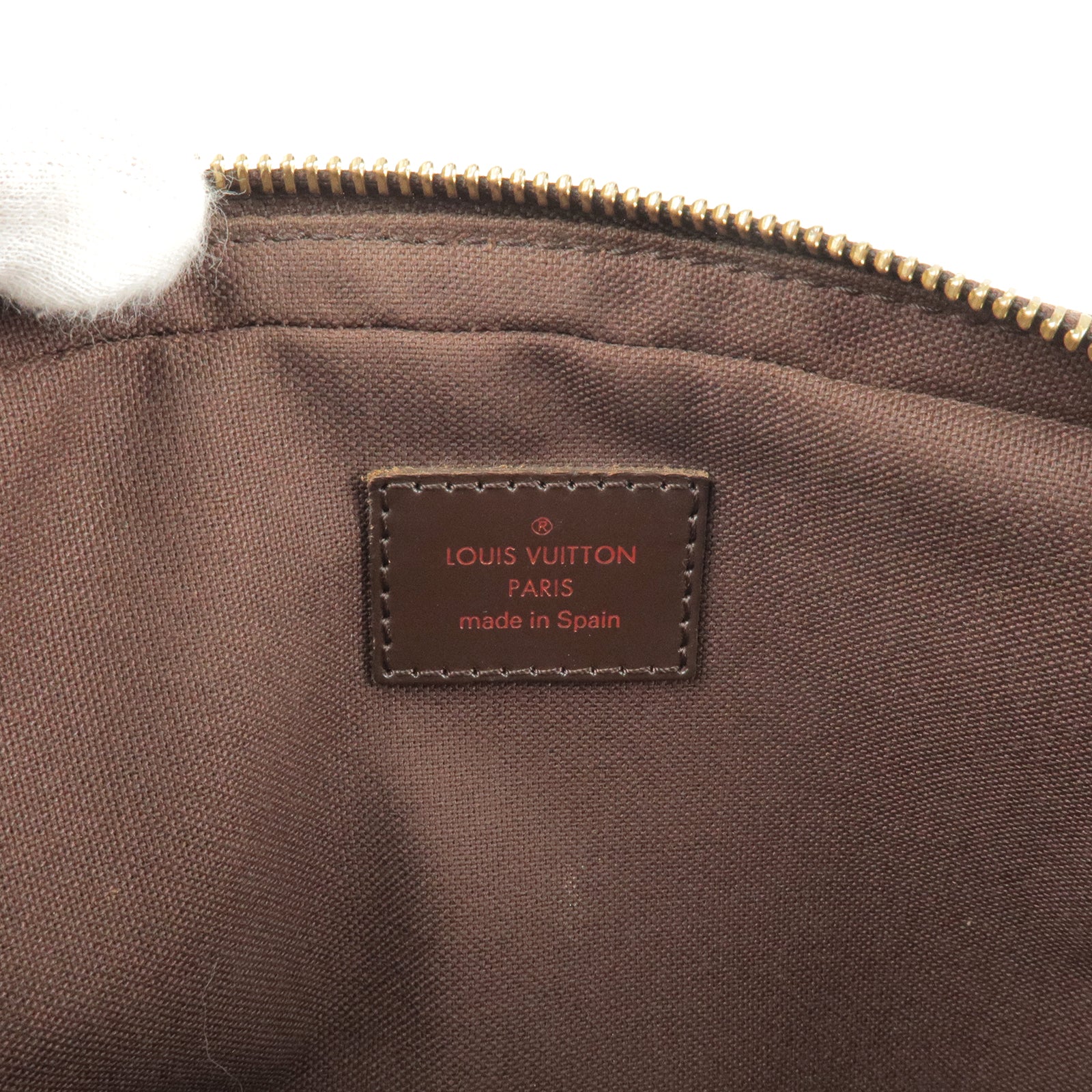 Damier - Bum - Sac de voyage Louis Vuitton Keepall 50 cm en cuir