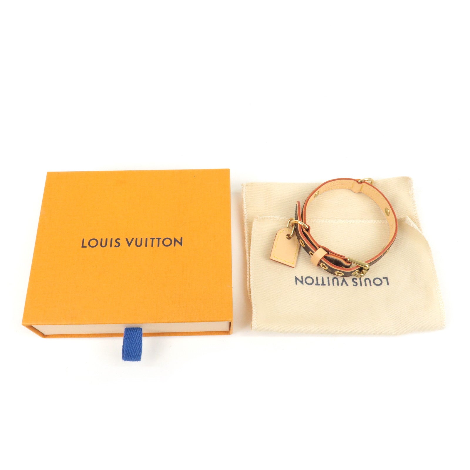 Louis Vuitton - Baxter Dog Collar PM Monogram Canvas